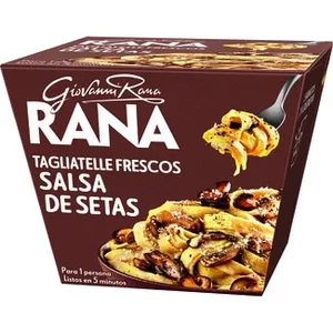 Tagliatelle Frescos Salsa de Setas 1 Ración  Giovanni Rana 357 G