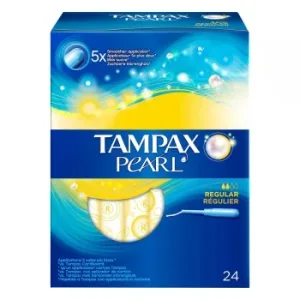 Tampones Regular Pearl Tampax 24 Ud.