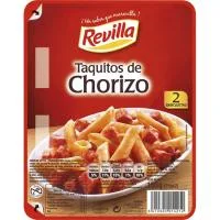 Taquitos de Chorizo Revilla, Pack 2x75 G