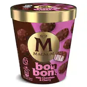 Tarrina Magnum Bon Bon Cherry 12 Unidades 168 G