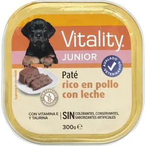 Tarrina Paté Júnior Rico en Pollo y Leche 300 Gr