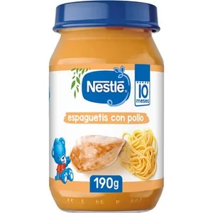 Tarrito de Espaguetis con Pollo desde 10 Meses Nestle