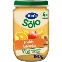 Tarrito de Frutas Variadas Hero, Tarro 190 G