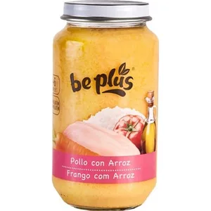 Tarrito de Pollo con Arroz sin Gluten desde 6 Meses BE Plus
