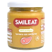 Tarrito Ternera con Verduras Smileat Ecológico
