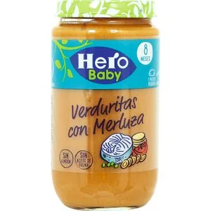 Tarrito Verduritas con Merluza 235 Gr