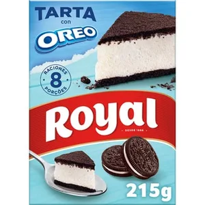 Tarta con Oreo para Preparar 8 Raciones  Royal 215 G