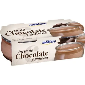 Tarta de Chocolate y Galletas Pack 2 Montero