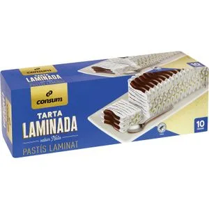 Tarta Laminada de Nata 525 Gr