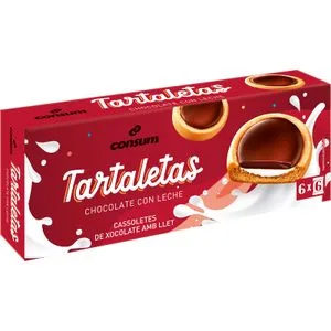 Tartaleta Chocolate con Leche 235,8 Gr