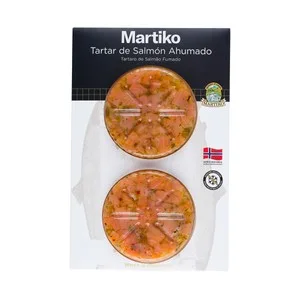 Martiko Tartar de Salmón Ahumado 2 X 75 G. 150 G