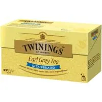 Té Earl Grey Descafeinado Twining, Caja 25 Sobres