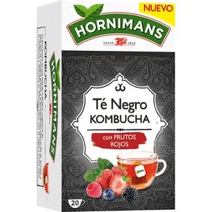 Té Negro Kombucha con Frutos  Rojos  Hornimans 0.03 KG