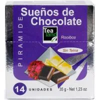 Té Rooibos Sueños de Chocolate Tealand, Caja 14 Uds