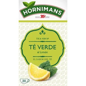 Té Verde Limón Hornimans, Caja 20 Sobres