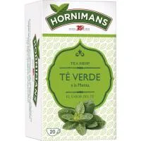 Té Verde Menta Hornimans, Caja 20 Sobres