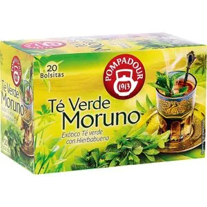 Té Verde Moruno 20 Bolsitas 20 u