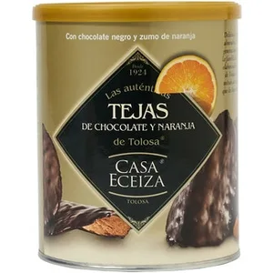 Tejas de Chocolate y Naranja de Tolosa Casa Eceiza