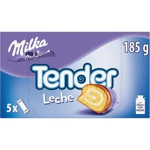 Tender Barritas Rellenas de Chocolate con Leche 4 Unidades  Milka 148 G