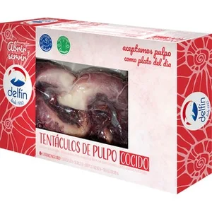 Tentáculos de Pulpo Cocido  Delfin 300 G