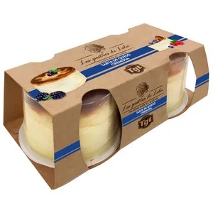 TGT Tarta de Queso Cremosa TGT los Postres de Lola 2 X 125 G. 250 G