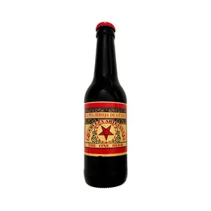 THE ONE Cerveza Tostada la Pelirroja de Getafe 33 Cl. 330 ML