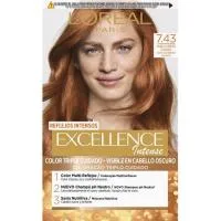Tinte 7.43 Oro Cobre Excellence Color Cream, Pack 1 Ud