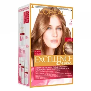 Tinte Creme Nº 7 Rubio L'oréal Excellence 1 Ud.
