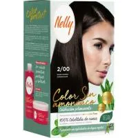 Tinte sin Amoniaco 2/00 Negro Intenso Nelly, Caja 1 Ud