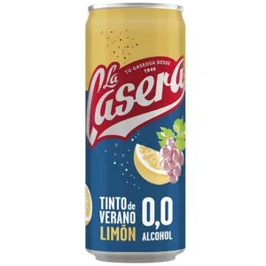 Tinto de Verano Limón 0,0 sin Alcohol Lata 330 Ml