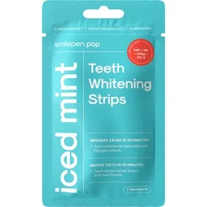 Tiras Blanqueadoras de Dientes Sabor Menta Tratamientos POP