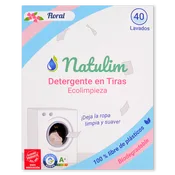 Tiras Detergente Eco Natulim Fragancia Floral