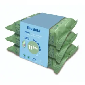 Toallitas Compostables Pack 3 Paquetes 60 Ud.