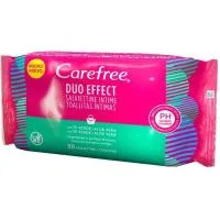 Toallitas Íntimas de Aloe Carefree, Paquete 20 Uds.