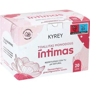 Toallitas Íntimas Monodosis 20 u
