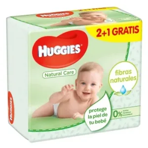 Toallitas Natural Care Huggies 168 Ud.