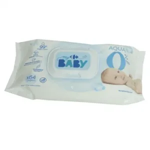 Toallitas para Bebé sin Perfume My Carrefour Baby 64 Ud.