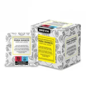 Toallitas Refrescamtes para Manos Perfume Limón Brevia 12 Ud.