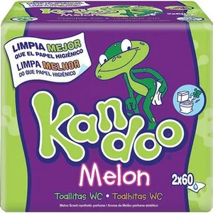 Toallitas WC Infantiles Aroma Melón Pack 2 Kandoo