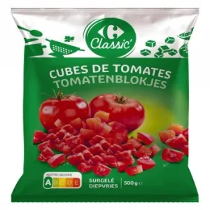 Tomate en Cubos Carrefour Classic 500 G.