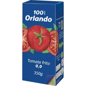 Tomate Frito 0,0 sin Sal ni Azúcares Añadidos sin Gluten Orlando