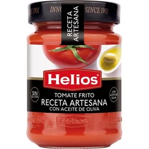 Tomate Frito Receta Artesana con Aceite de Oliva sin Gluten Helios