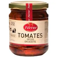 Tomate Seco en Aceite Ferrer, Frasco 180g