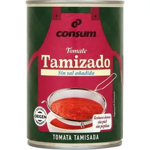Tomate Tamizado Lata 400 Gr