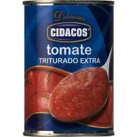 Tomate Triturado Cidacos, Lata 400 G