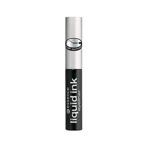 Essence Tono Black  Eyeliner de Ojos Liquido, Efecto Tinta .