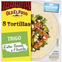 Tortilla de Harina de Trigo Flour OLD el Paso, Paquete 326 G