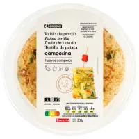Tortilla de Patatas con Huevos Camperos Eroski, 1 Ud, 300 G