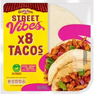 Tortillas Mini de Trigo 8 Unidades  OLD el Paso 220 G
