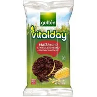 Tortitas de Maíz-choco Gullon Vitalday, Paquete 100 G